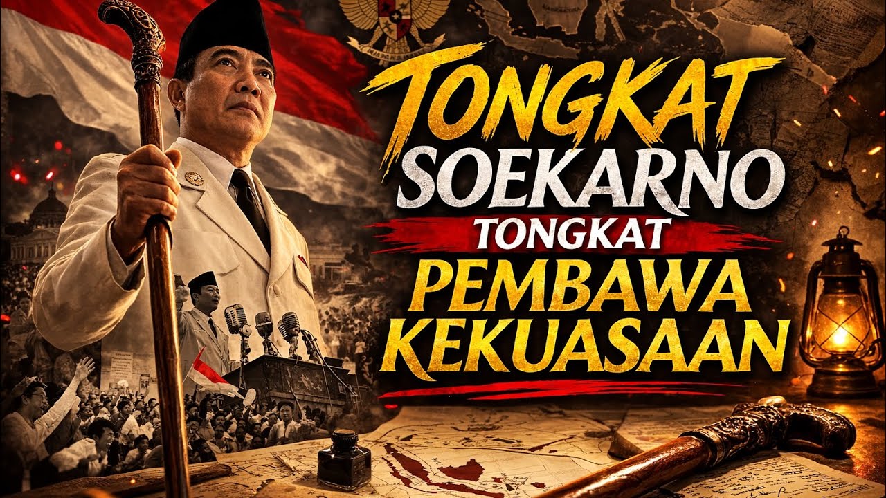Tongkat Soekarno Tongkat Pembawa Kekuasaan