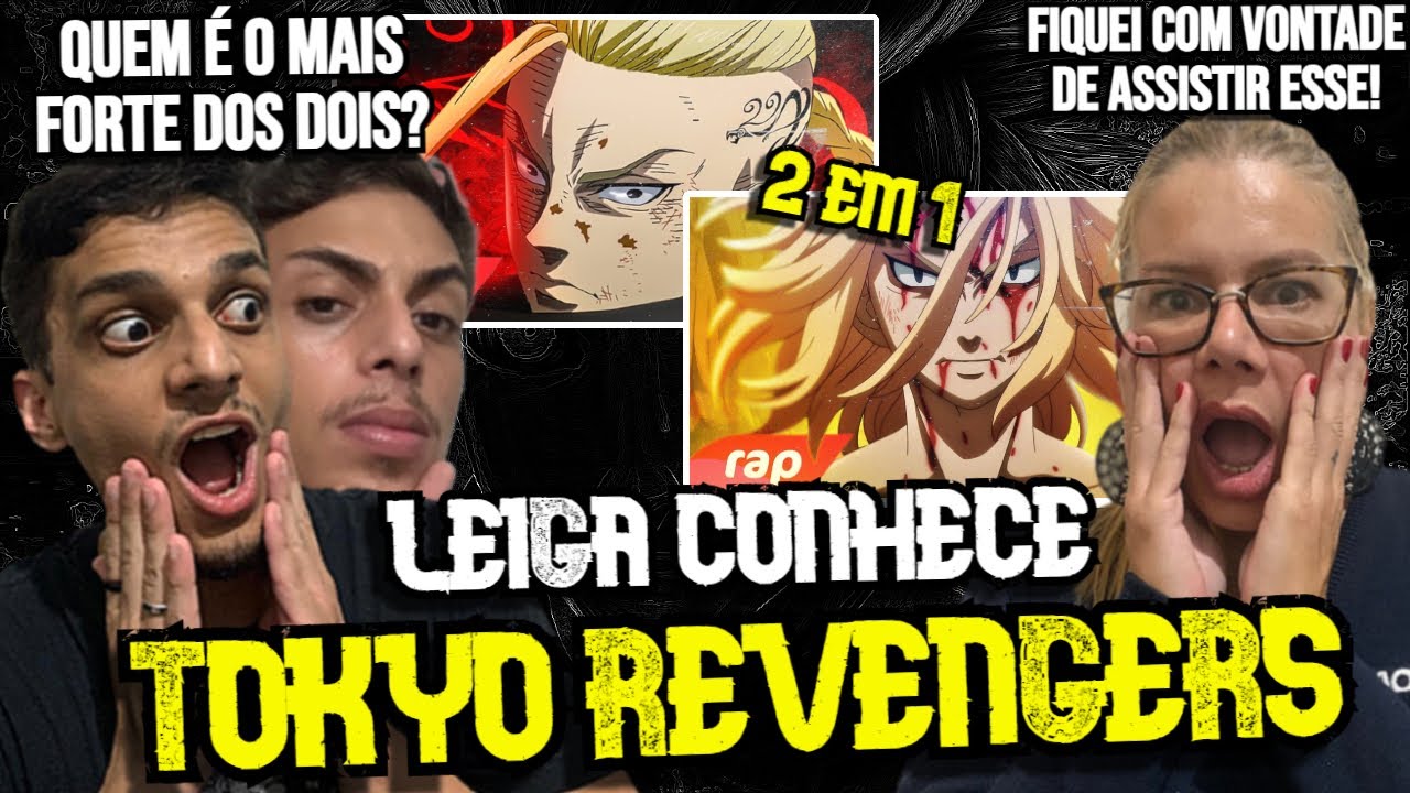LEIGA REACT | 2 EM 1 | Mikey e Draken | 7 Minutoz (Tokyo Revengers)