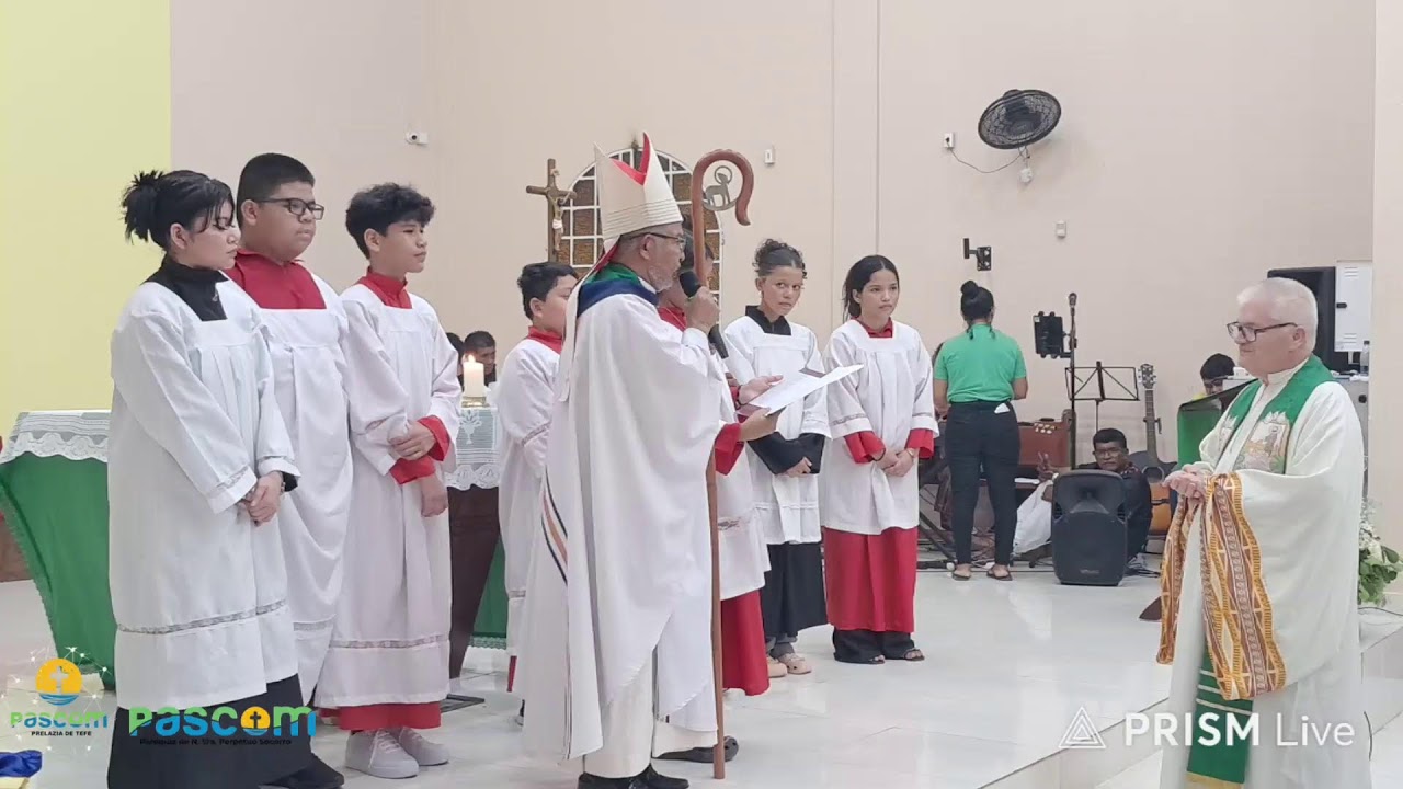 Transmiss&atilde;o ao vivo de Prelazia de Tef&eacute;
