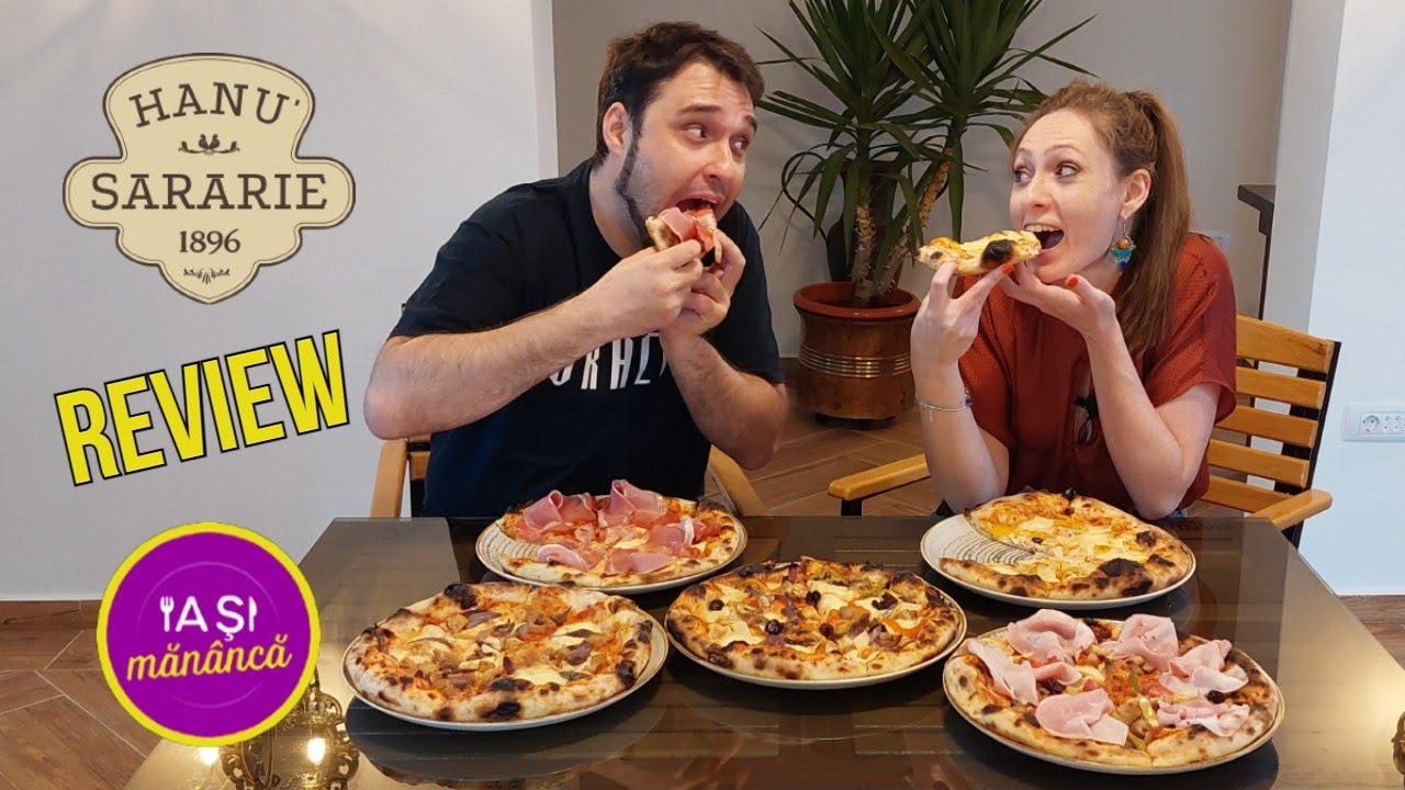 Top 5 cele mai bune PIZZA din Iași 🍕🍕 - „Pizza Zacuscă” - Hanu' Sărărie - Alexandru Arnăutu VRACIU