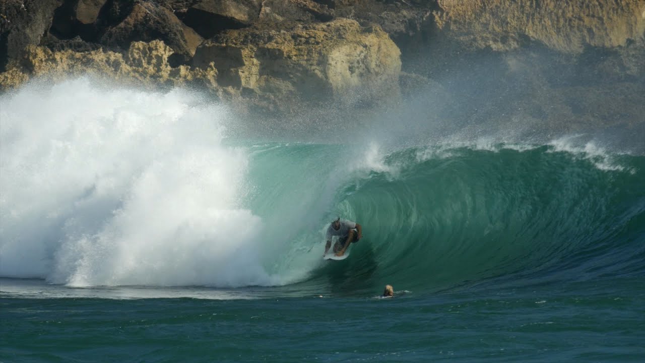Jay Davies Surfing in Java 2015