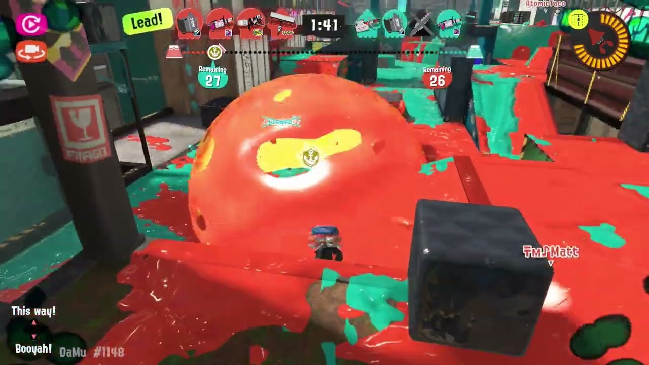 Rainmaker @ Eeltail Alley | Splatoon 3 Replays