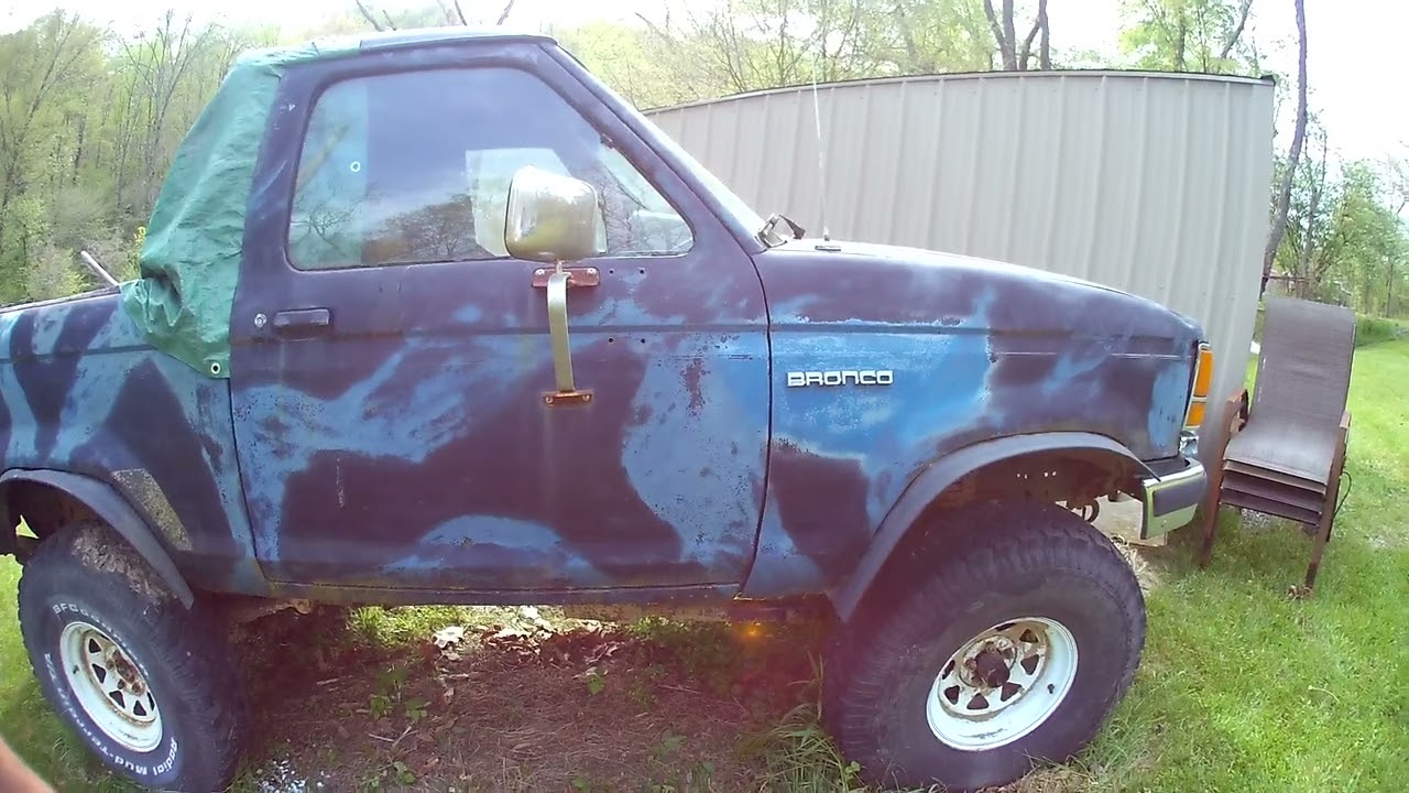 1989 Bronco II Choptop introduction