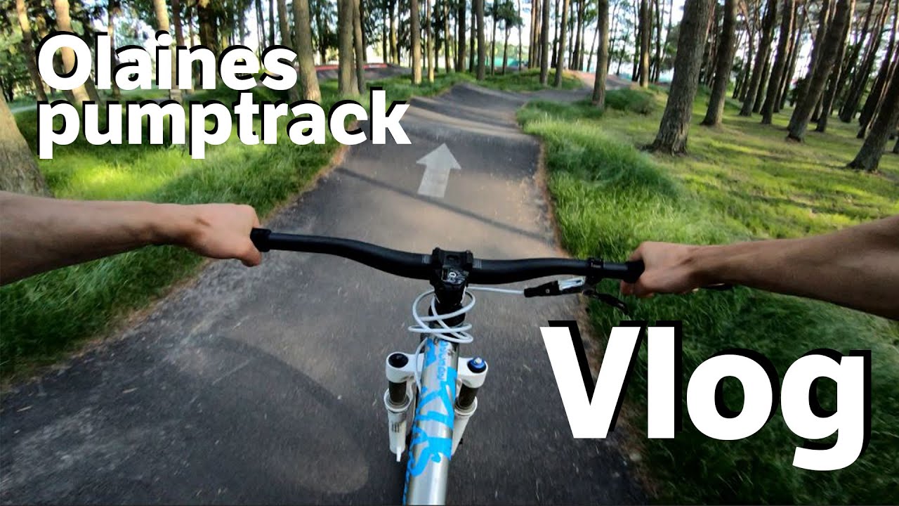 Olaines pumptrack  Vlog 1