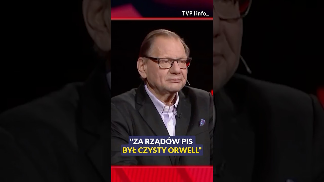 Ryszard Kalisz: za czas&oacute;w PiS był czysty Orwell #polityka #polska #shorts