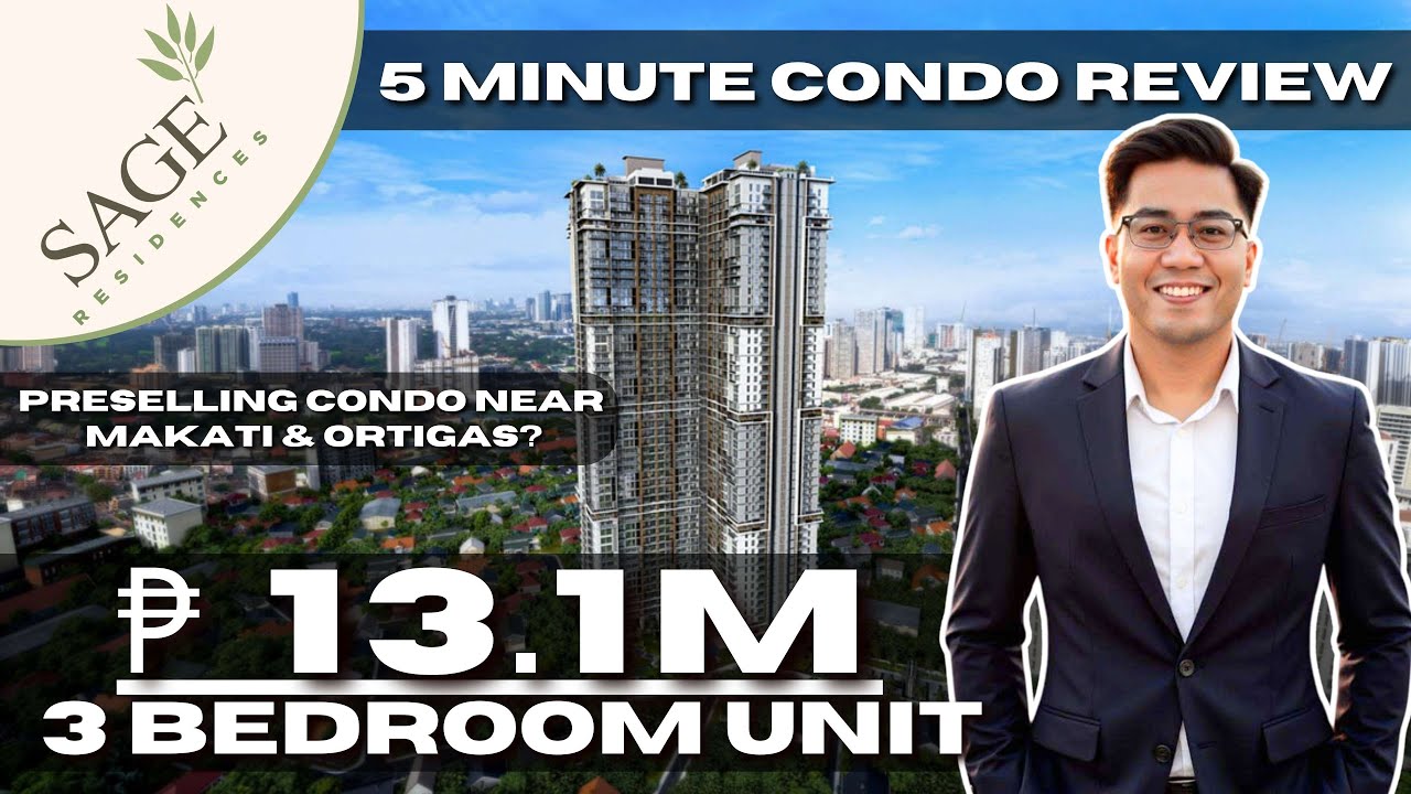 5 Minute Condo Review | 3 Bedroom Condo Unit | Sage Residences #dmcihomescondo