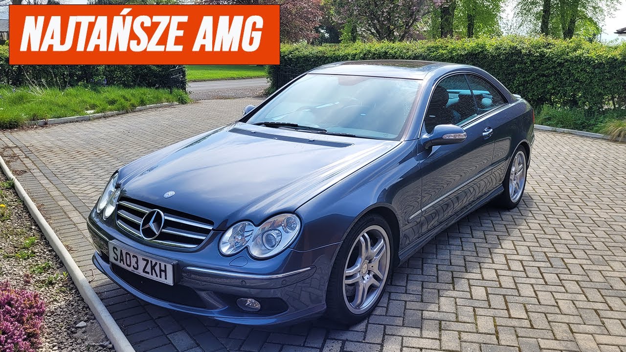 NAJTAŃSZE AMG  / MERCEDES  CLK 55 AMG