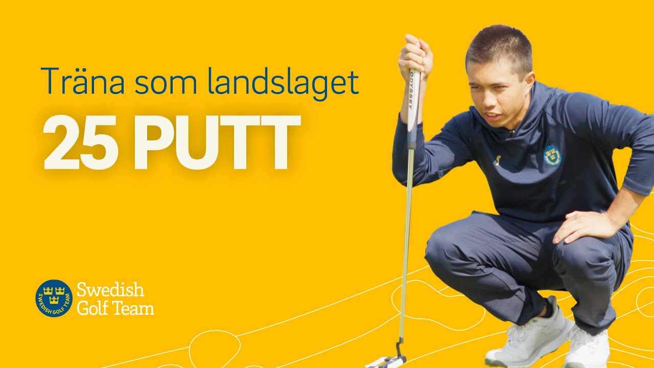 25-putt ett test 1-5 meter - Träna som landslaget