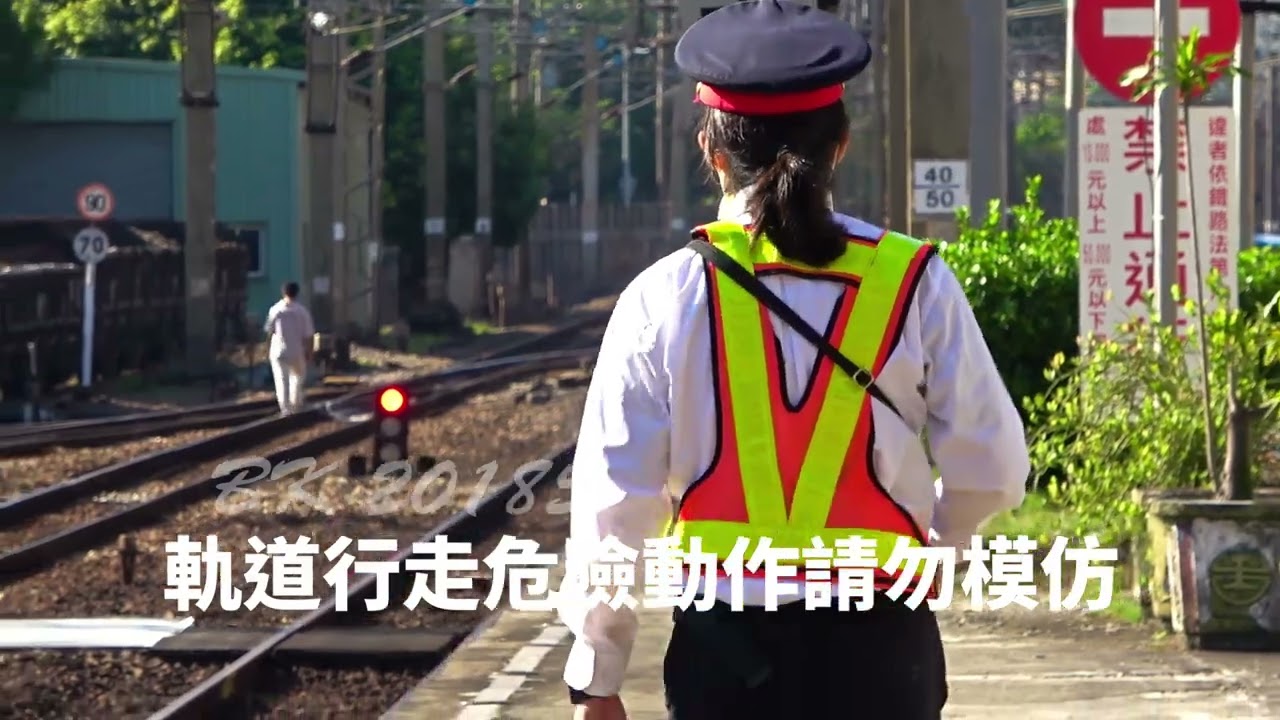 樹林站危險插曲 / 富岡鐵道藝術節藍皮文博號 / EMU700台灣逼逼彩繪車