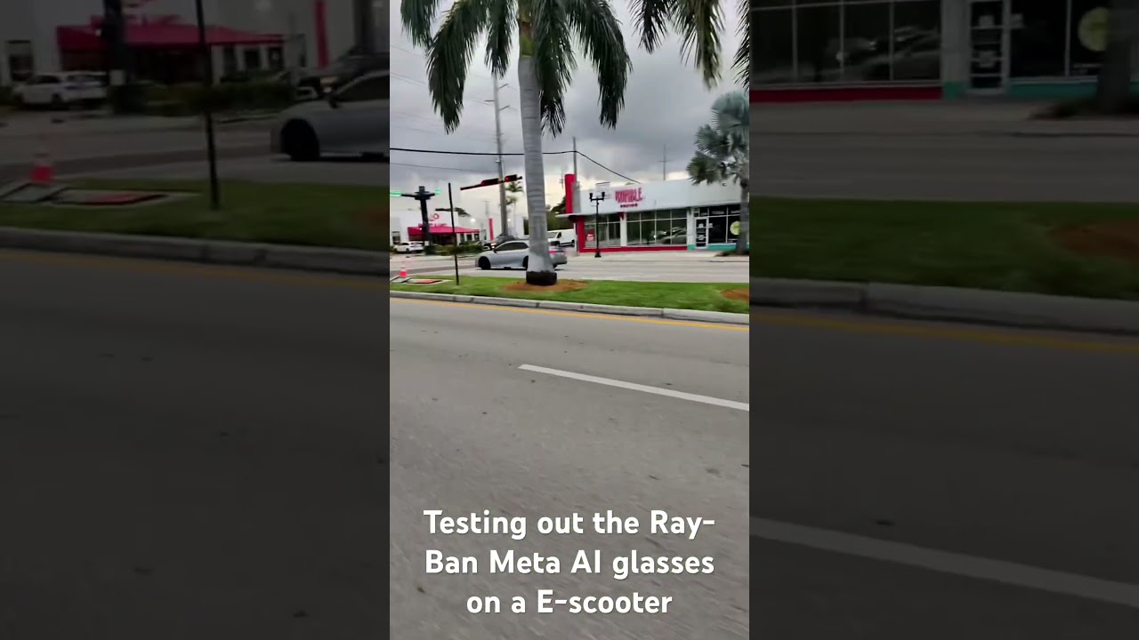 Video quality on Ray-Ban Wayfarer Meta AI glasses