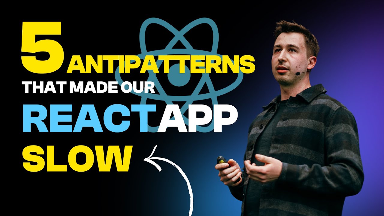 Jonas Herrmannsdörfer - 5 Antipatterns that Made Our React/GraphQL App Slow (And How We Fixed Them)