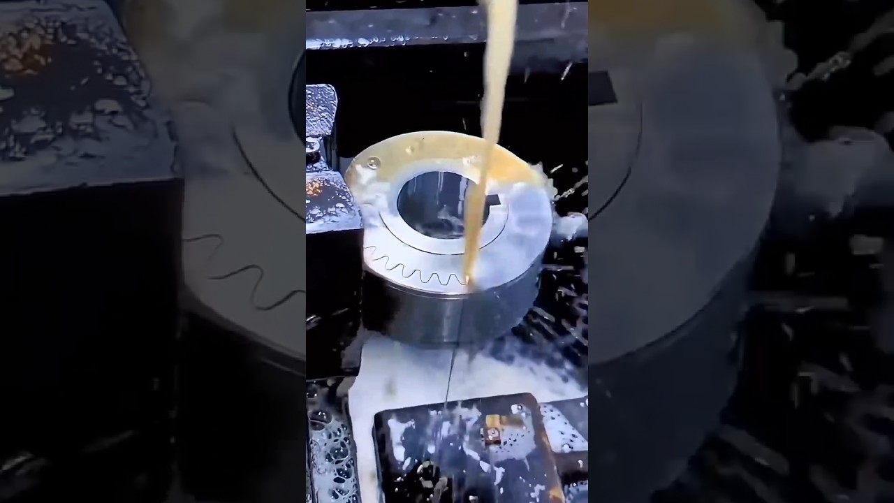 ⚡ Металл без единого следа резки?! Магия точности EDM 🔥#facts