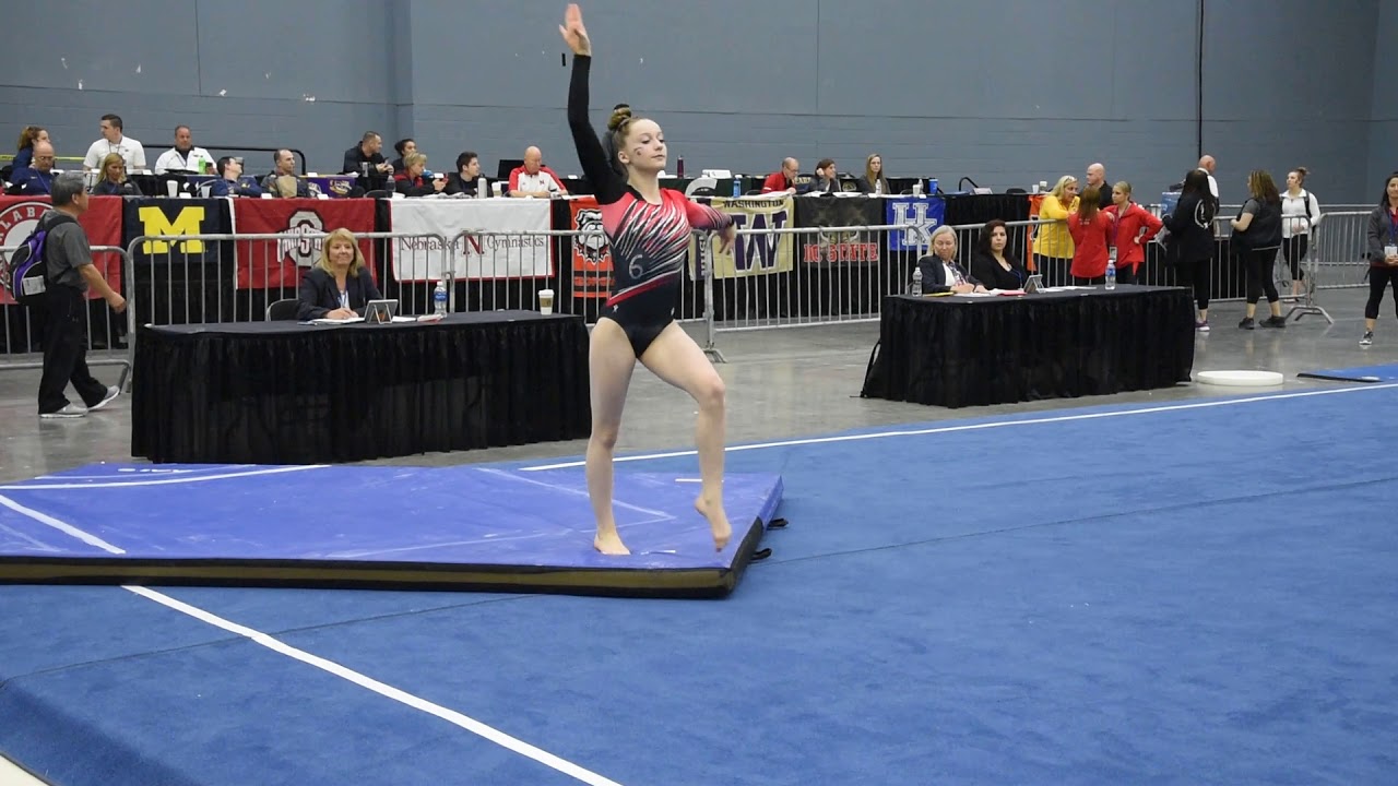 Floor 9.6 | 2018 JO NATIONALS | Katie Finnegan 2021