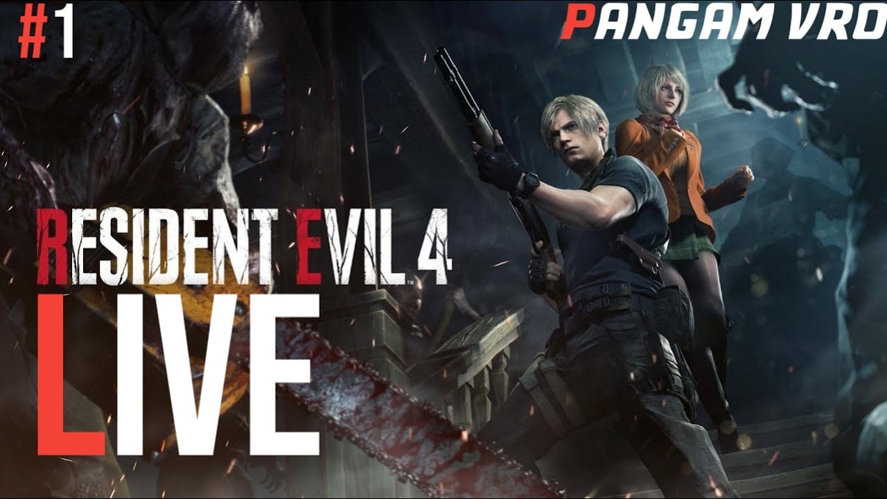 Resident Evil 4 Remake Live Part 1 |Pangam Vro