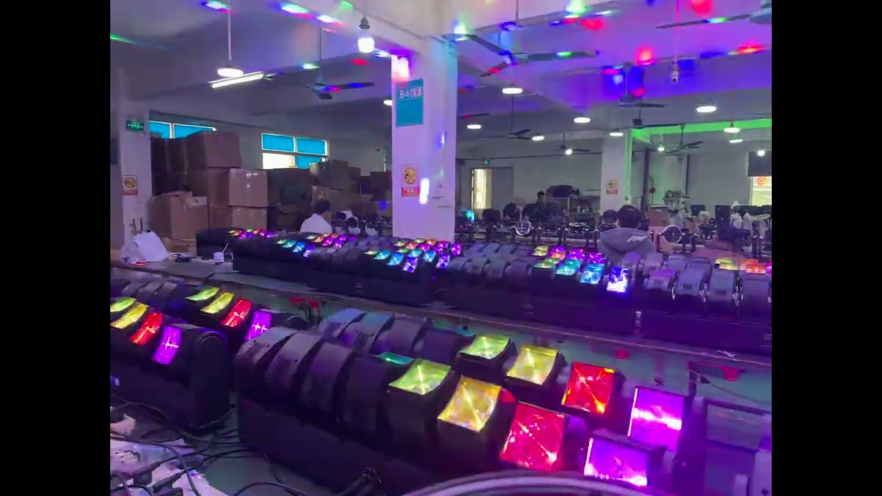 LED Beam Moving Head Light.