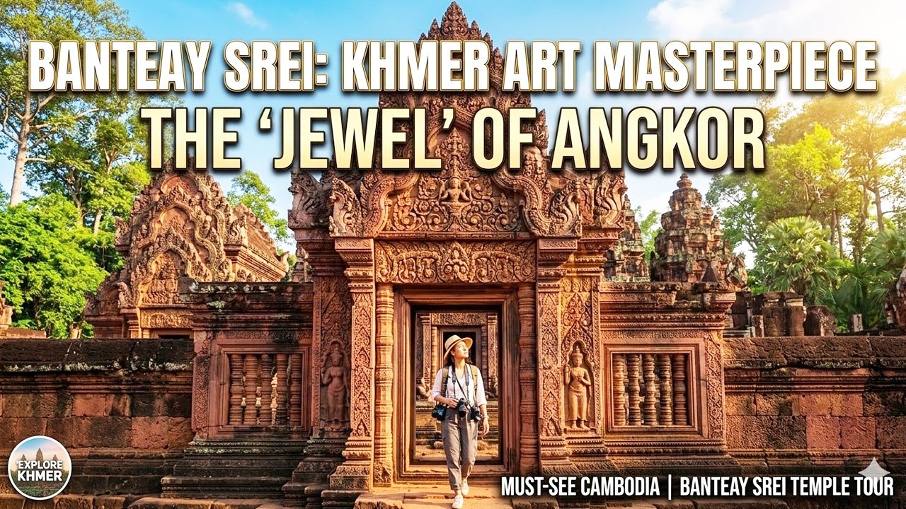 Relaxing, Stress Relief, Amazing Khmer Art Masterpiece