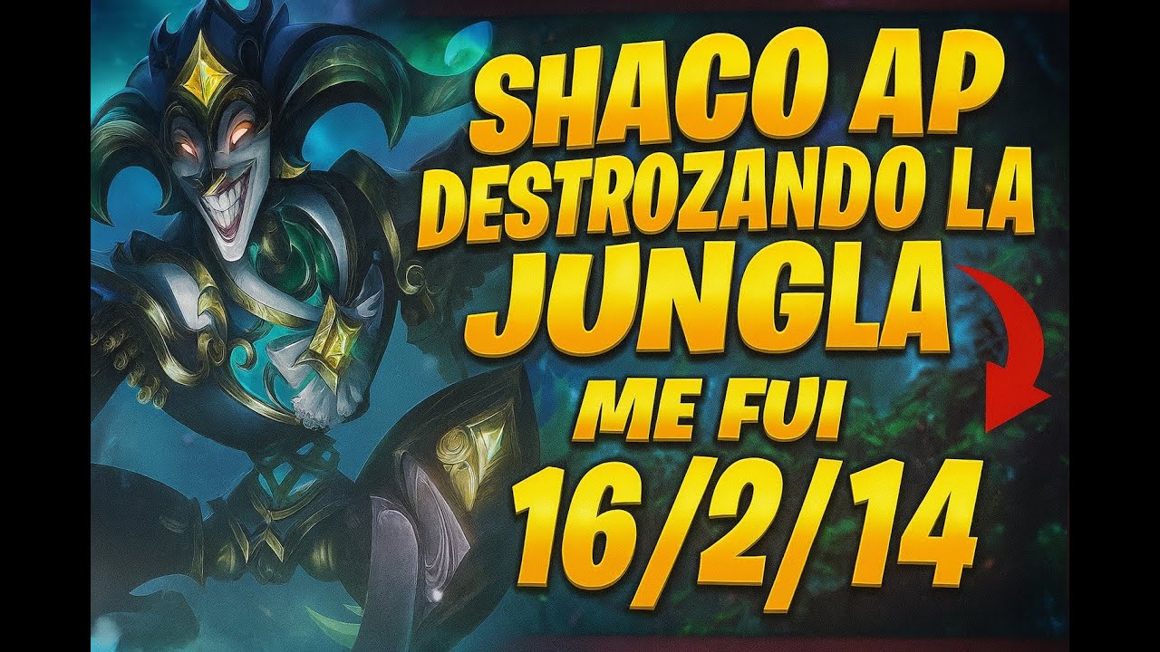 SHACO AP Jungla DESTROZA en Diamante | League of Legends Gameplay