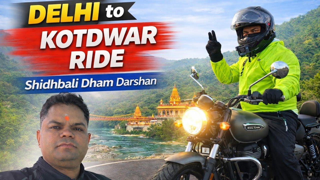 Delhi to Kotdwar | Devbhumi Uttrakhand | First long ride Meteor 350 Stellar Grey 
