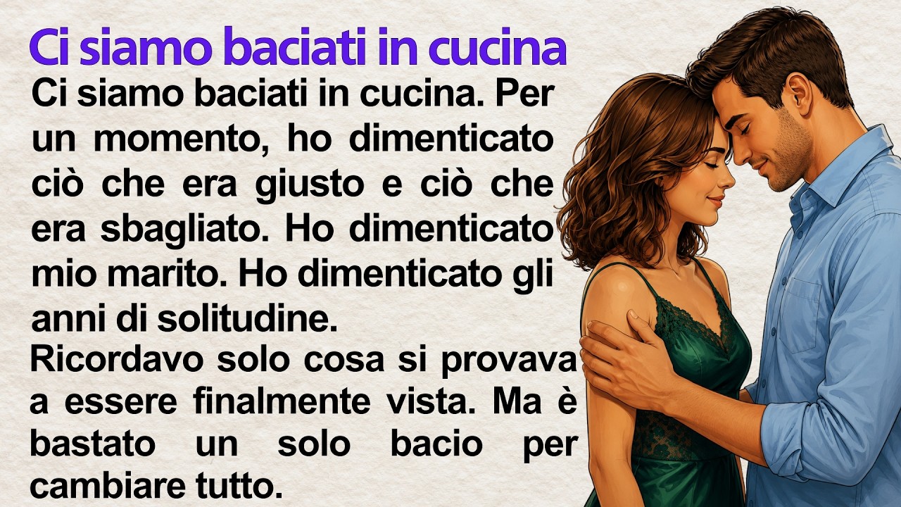 We Kissed in the Kitchen 💔 | Learn Italian with a Simple Story | Italian Listening practice A1&ndash;A2