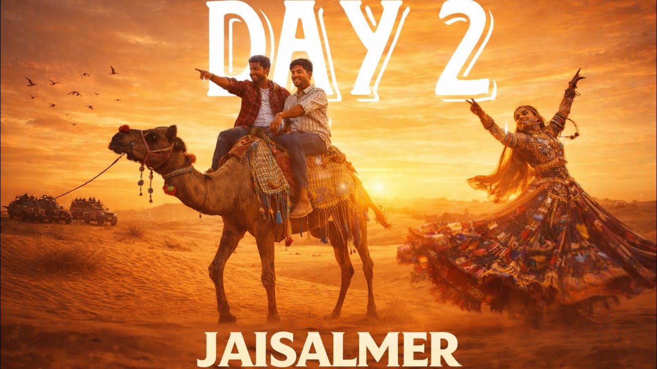 Day 2 in Jaisalmer | Golden Thar Desert Experience | Part 1 