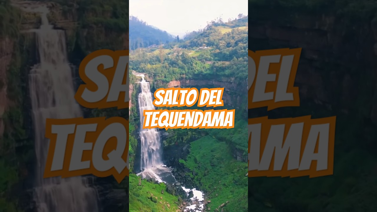 📍 El majestuoso Salto del Tequendama desde el cielo&hellip; &iexcl;Espectacular! 🚁🌊