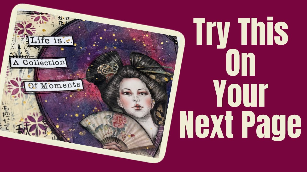 Урок по ведению арт-журнала — как всё это сделать 