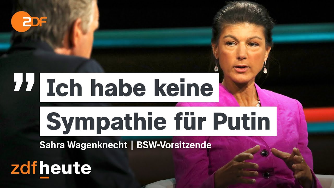 Wagenknecht wirft Ampel Kriegstreiberei vor | Markus Lanz vom 25. September 2024