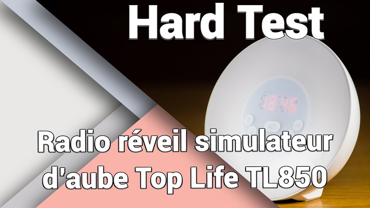 Réveil simulateur d'aube Top Life TL850 - Présentation / Test / Avis / Review