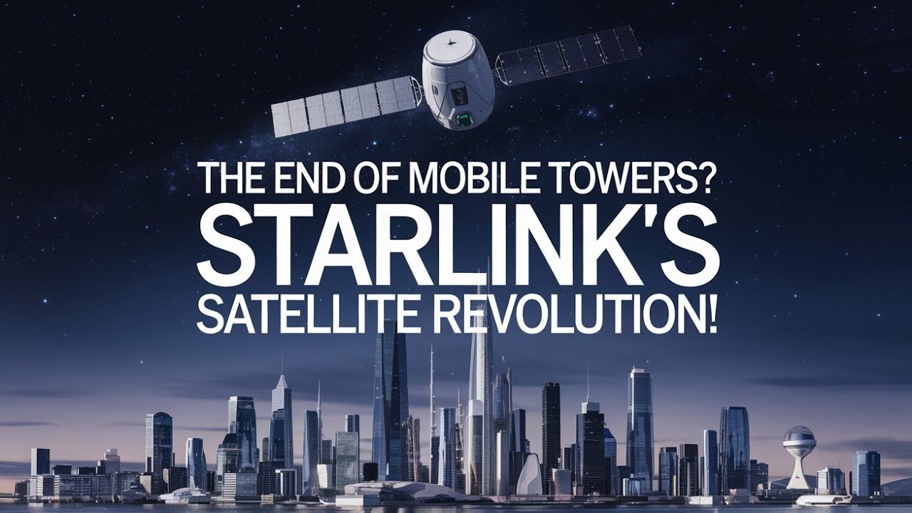 The End of Mobile Towers? Starlink's Satellite Revolution!