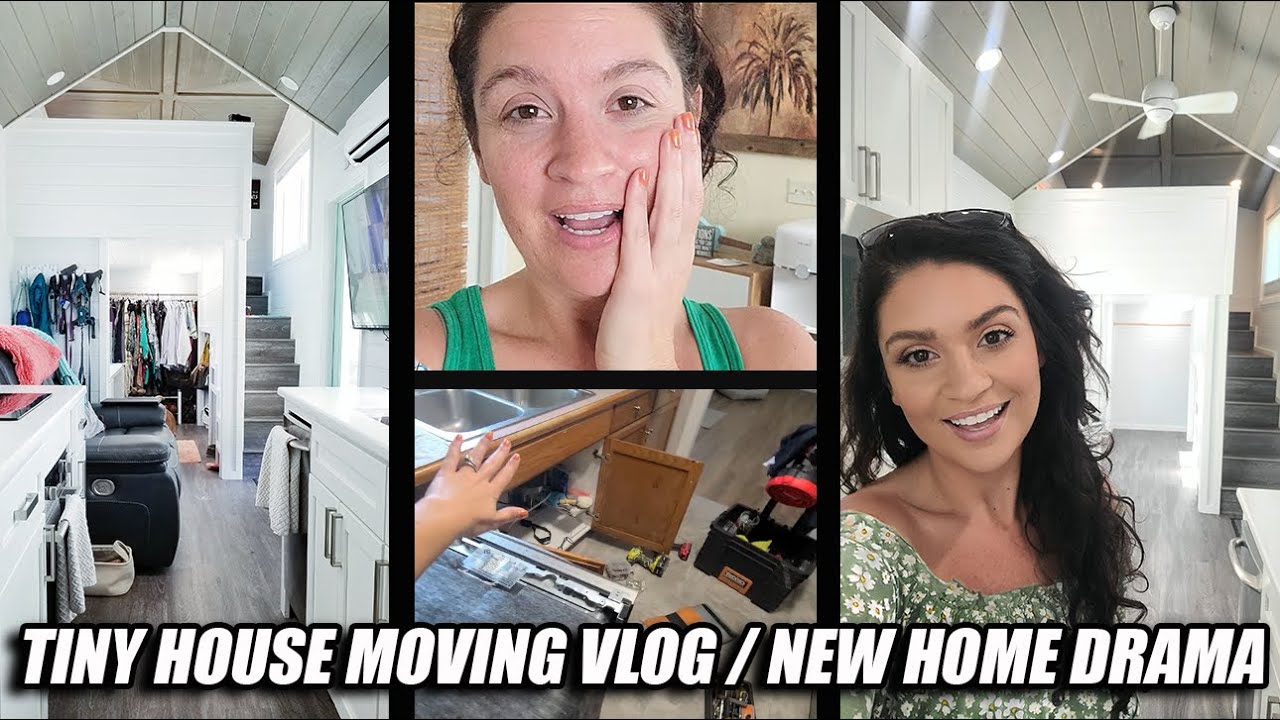 TINY HOUSE MOVING VLOG: Reflecting on Living Tiny, NEW HOUSE UPDATES & DRAMA