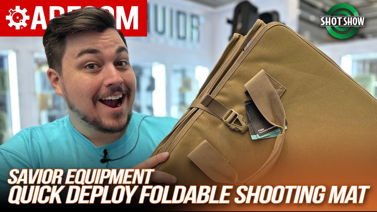 Savior Equipment | Foldable Shooting Mat, Guitar Gun Cases and Custom Foam | SHOTShow 2023