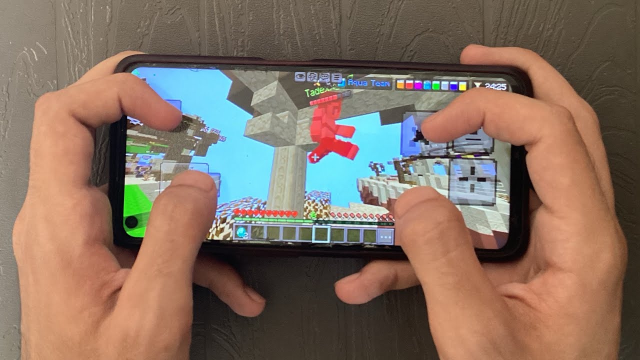 Hive BedWars With HandCam ON MOBILE