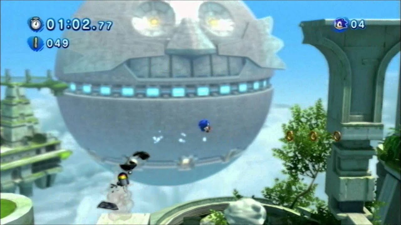 Sonic Generations (PS3): Sky Sanctuary - Classic - S-Rank