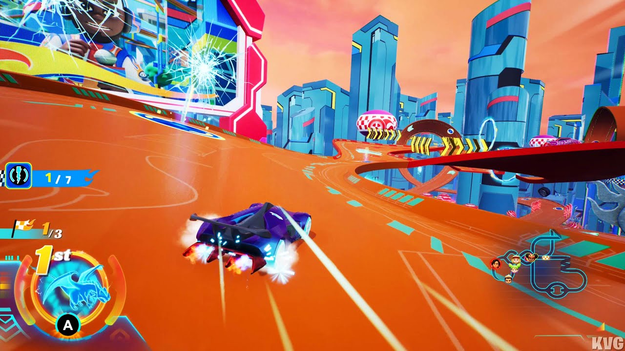 Hot Wheels Let's Race: Ultimate Speed ​​- Street Shrieker - Геймплей (ПК UHD) [4K60FPS]