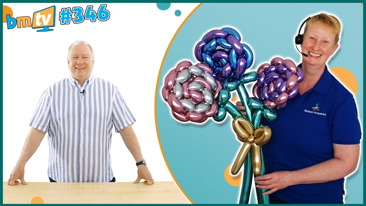 Chrome Flower Bouquets with Melanie Allen - BMTV 346