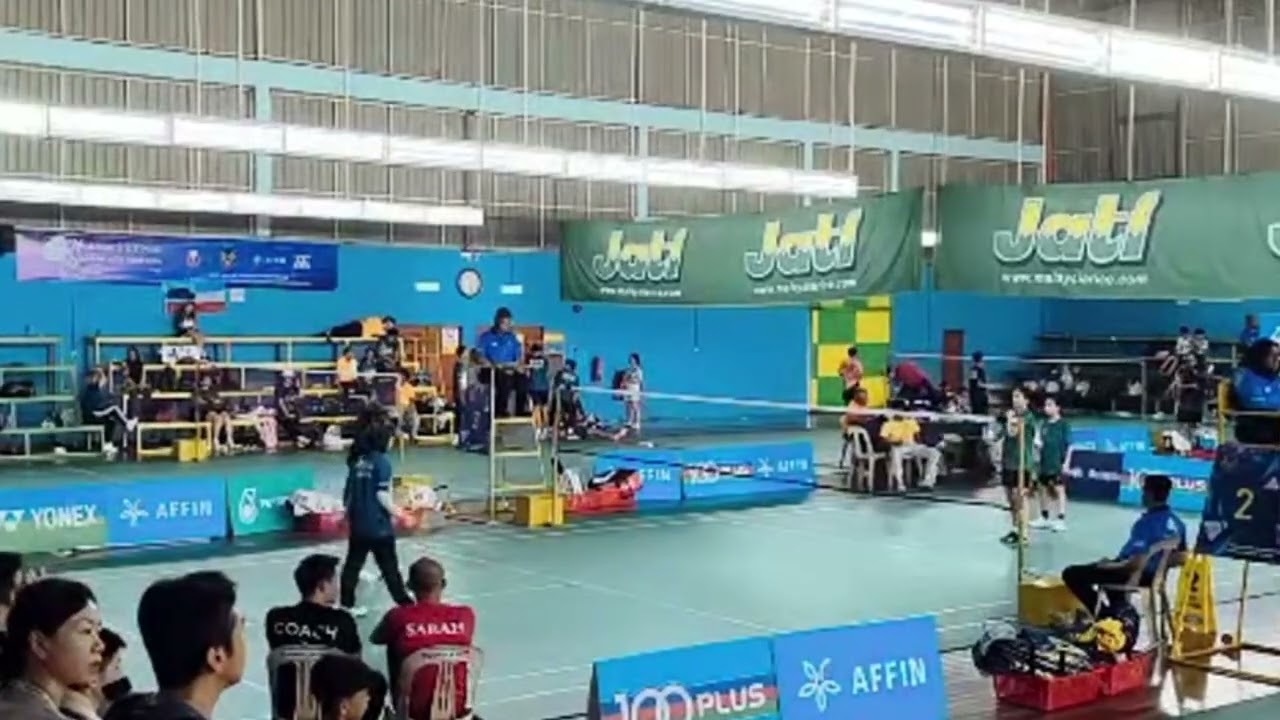 JET. GD U16. R16. Farisya Dania & S N Hanisah VS Lim Yu Tian & Nichole Lai Jia Shuan