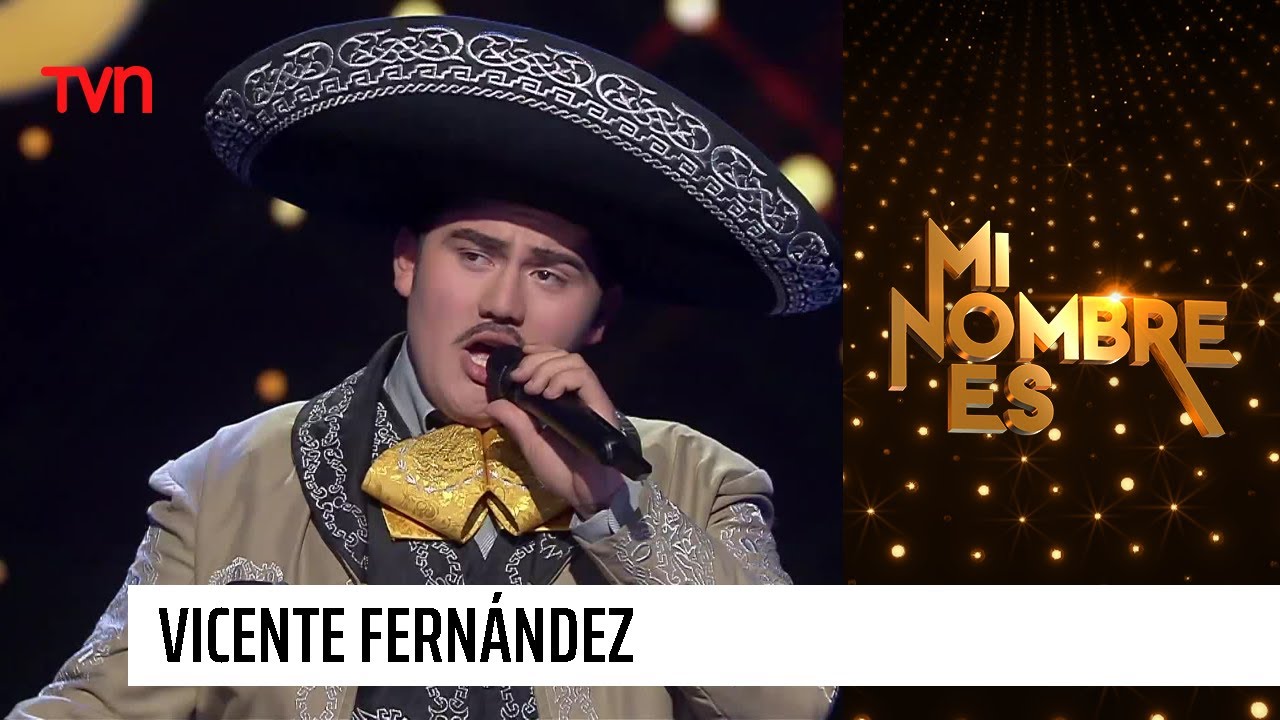 ¡Con solo 16 años! Vicente impresiona al jurado como Vicente Fernández | Mi nombre es
