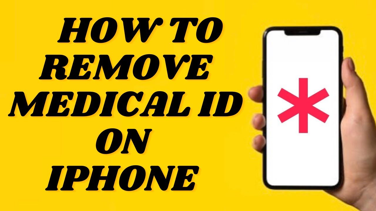 How To Remove Medical ID From iPhone | Simple tutorial