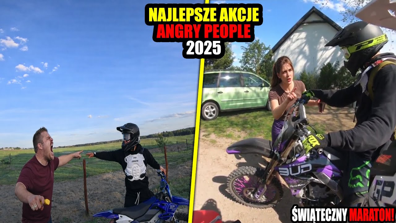 ANGRY PEOPLE vs MOTOCYKLIŚCI - ŚWIĄTECZNY MARATON!