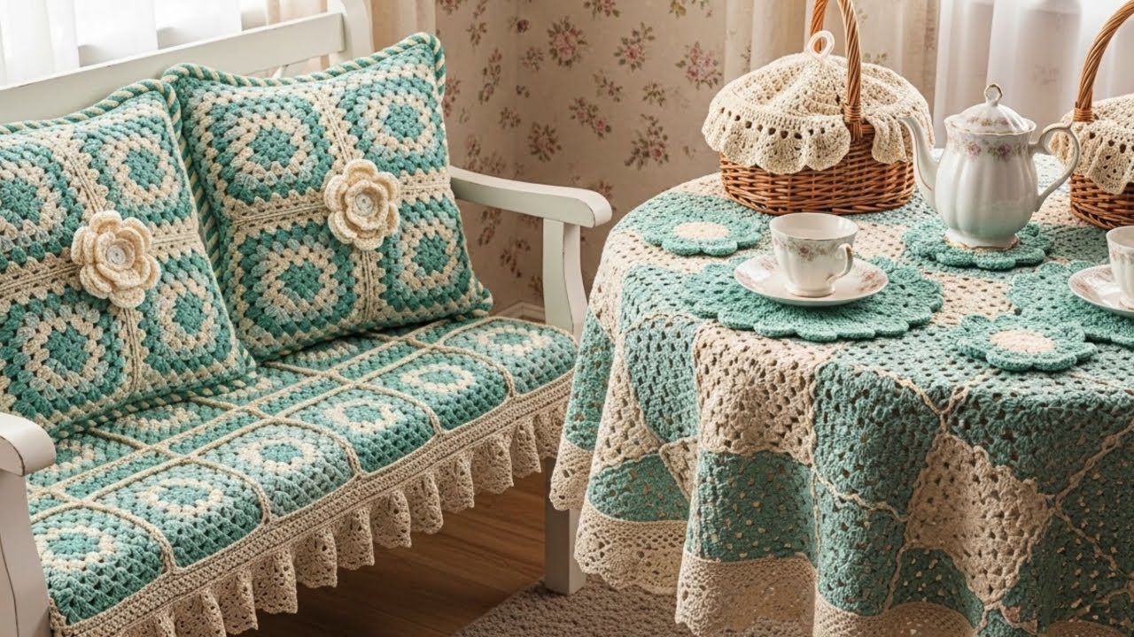 Viral Crochet Room Makeover 2026 | Cozy Cottage Home Decor Ideas