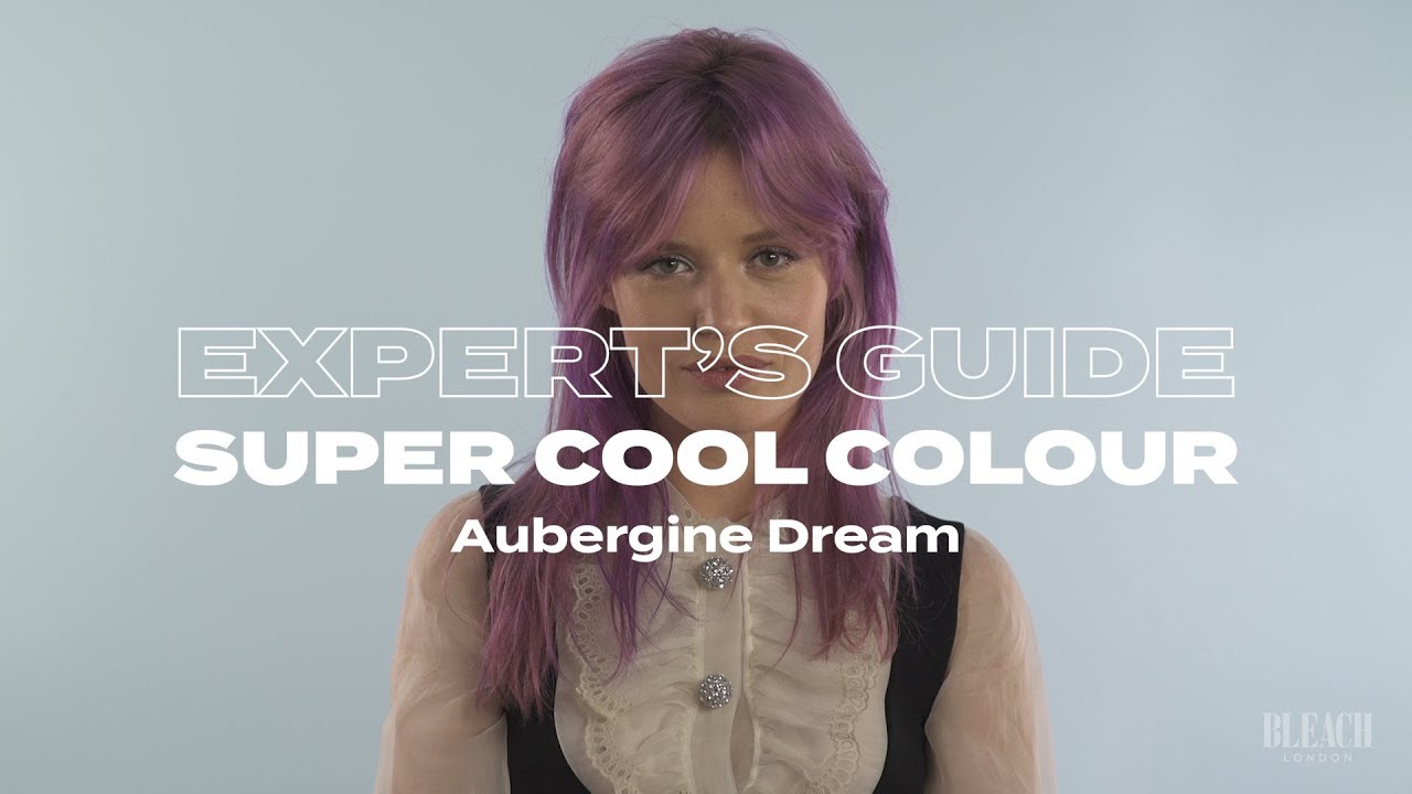 How to - Bleach London Super Cool Colour - Aubergine Dream