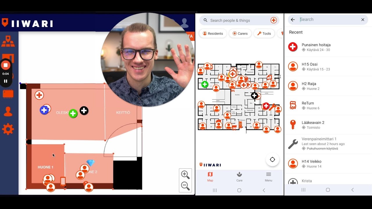 Nurse Call Demo English speech
