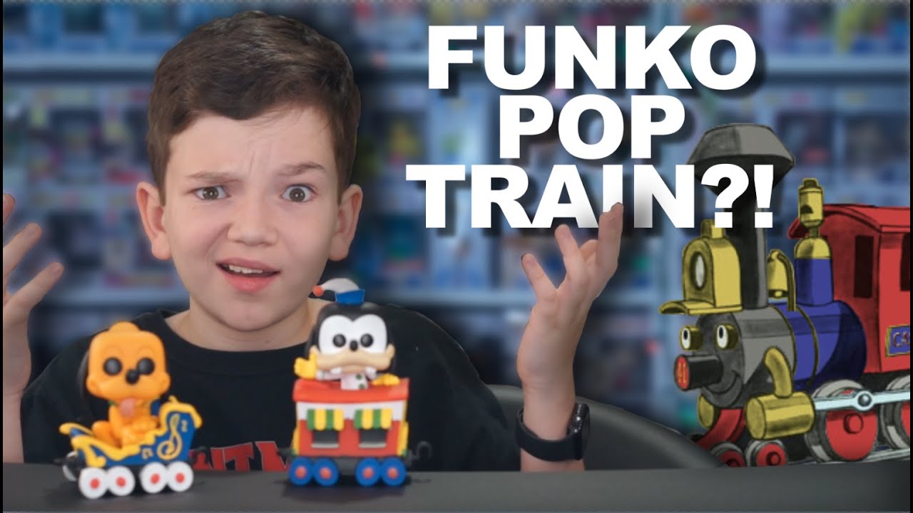 DISNEY FUNKO POP TRAINS?! || Casey Jr. Circus Train Pops!