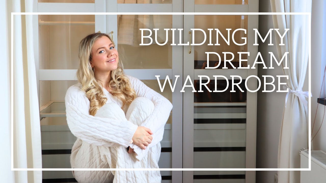 WARDROBE DRESSING ROOM MAKE OVER | Building my IKEA PAX | Anna's Style Dictionary