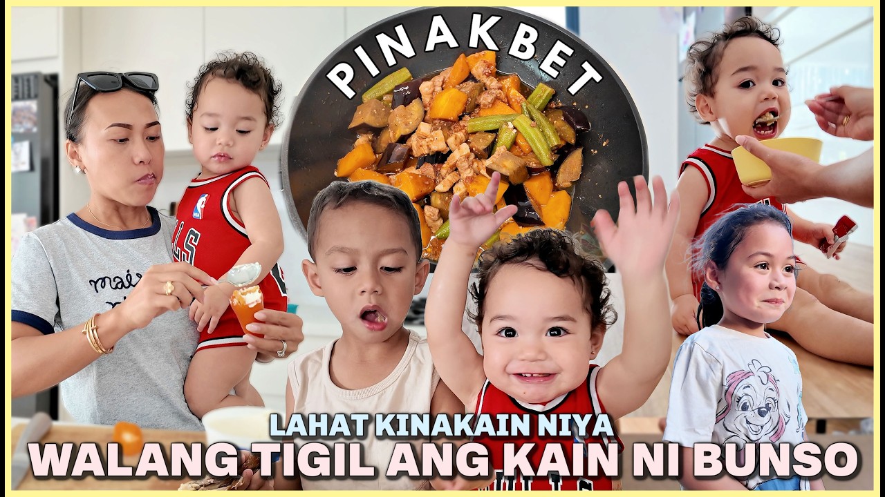 WALANG TIGIL ANG KAIN NI BUNSO! ANG SARAP NILA PANUORIN MAGKAKAPATID! ❤️ | rhazevlogs