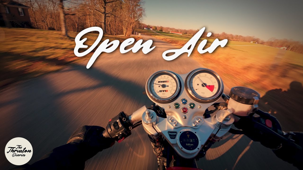 Chasing Empty Roads in Middle TN | Triumph Thruxton 900 4K POV Ride | Motorcycle ASMR
