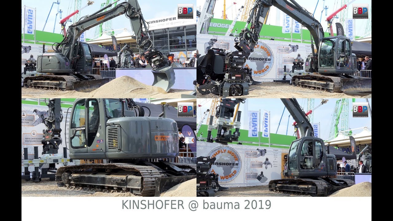KINSHOFER Demo @ bauma 2019