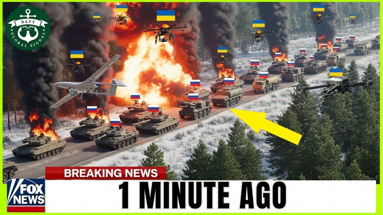 Ukraine Lured Russia Into a Snowstorm Trap &mdash; Then Crushed the Convoy in Minutes | #ukraine
