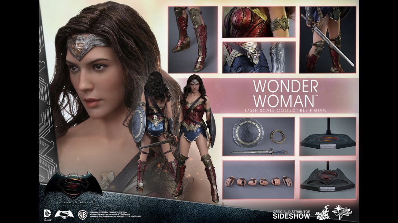 HOT TOYS - WONDER WOMAN - MMS 359 - BATMAN V SUPERMAN - REVIEW FRANCAISE FRENCH