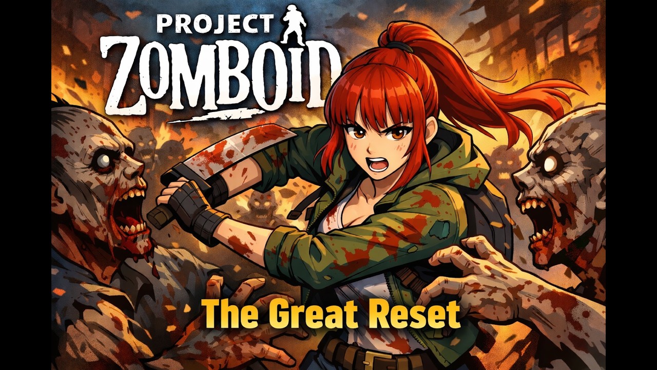 Ep.10 The Great Reset😢| Day 1 Base Damkar di B42.14 #ProjectZomboid